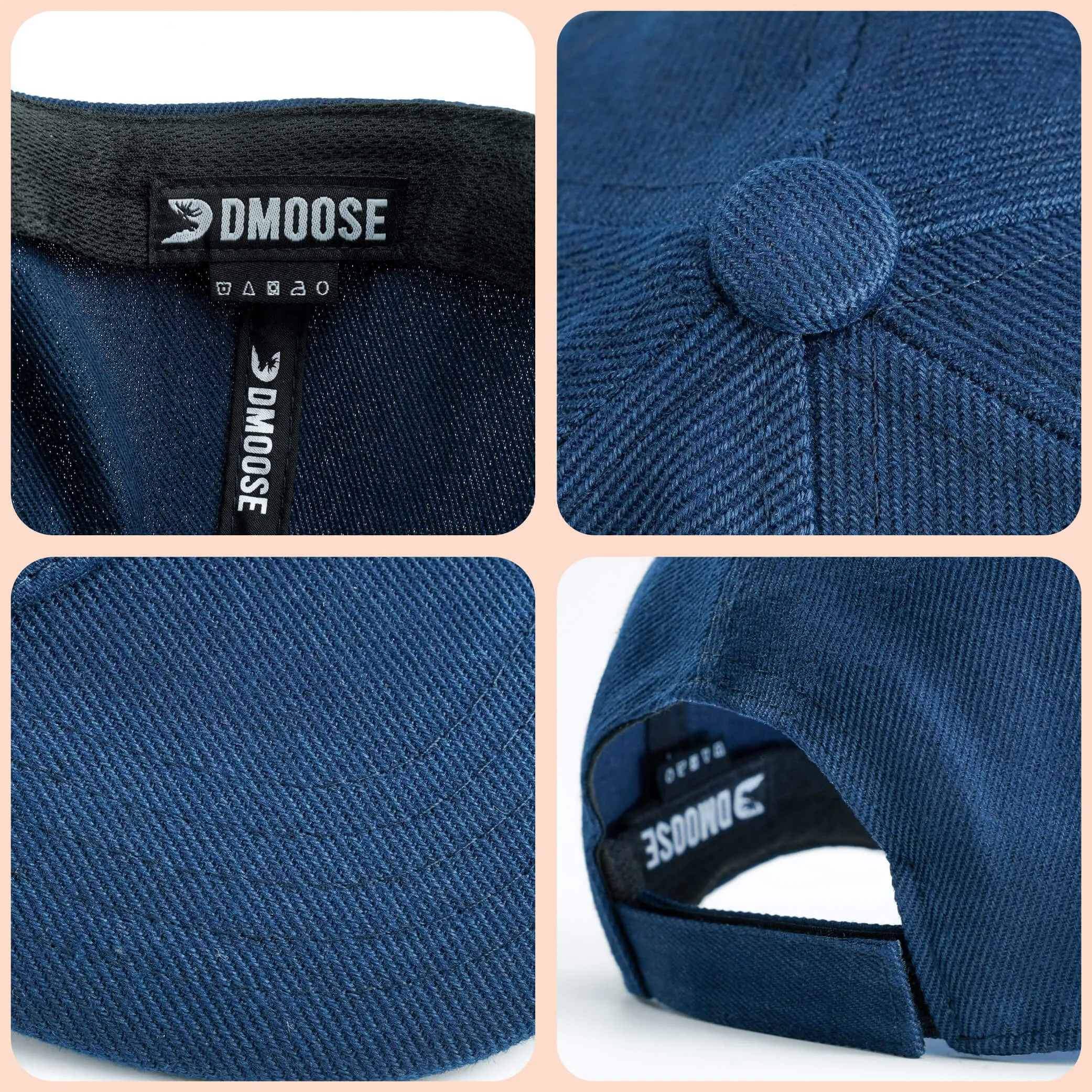 DMoose Blue Trucker Hat