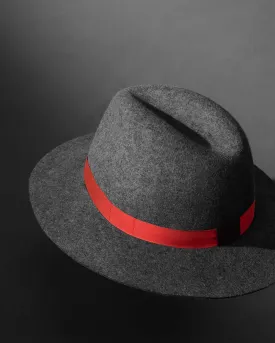 EdW Trimmed Felted Wool Fedora