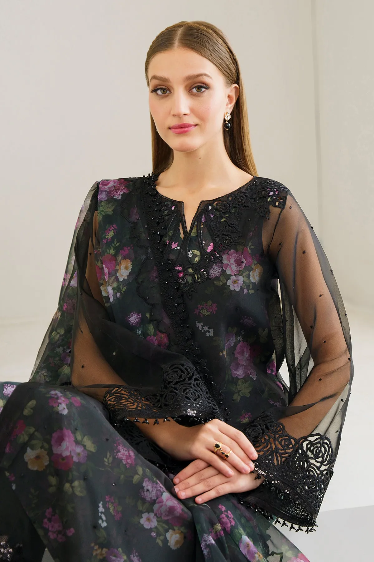 EMBROIDERED ORGANZA UF-525