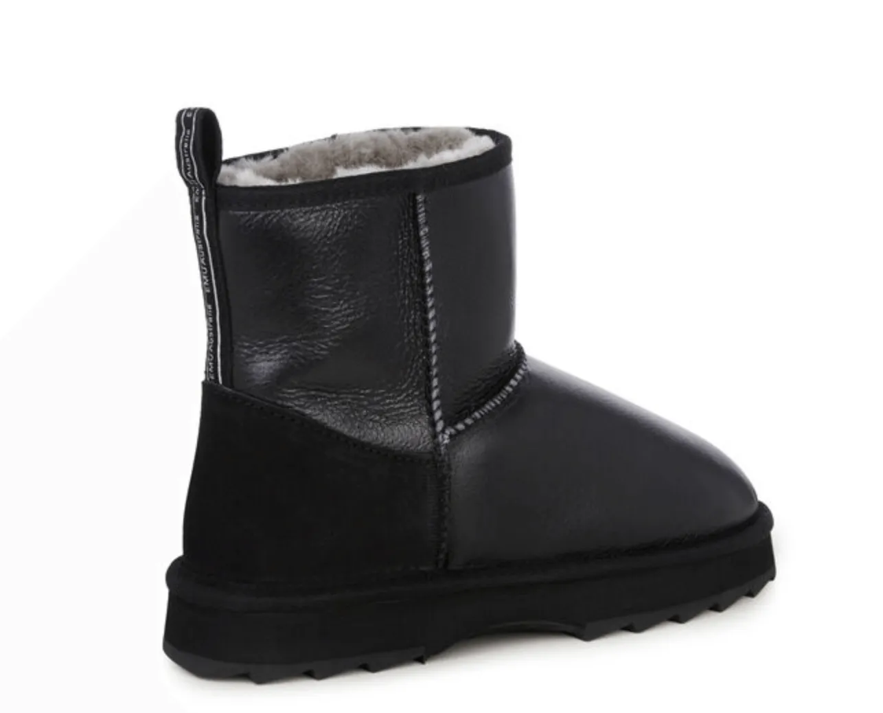 EMU Australia - Sharky Mini Town Black Boots