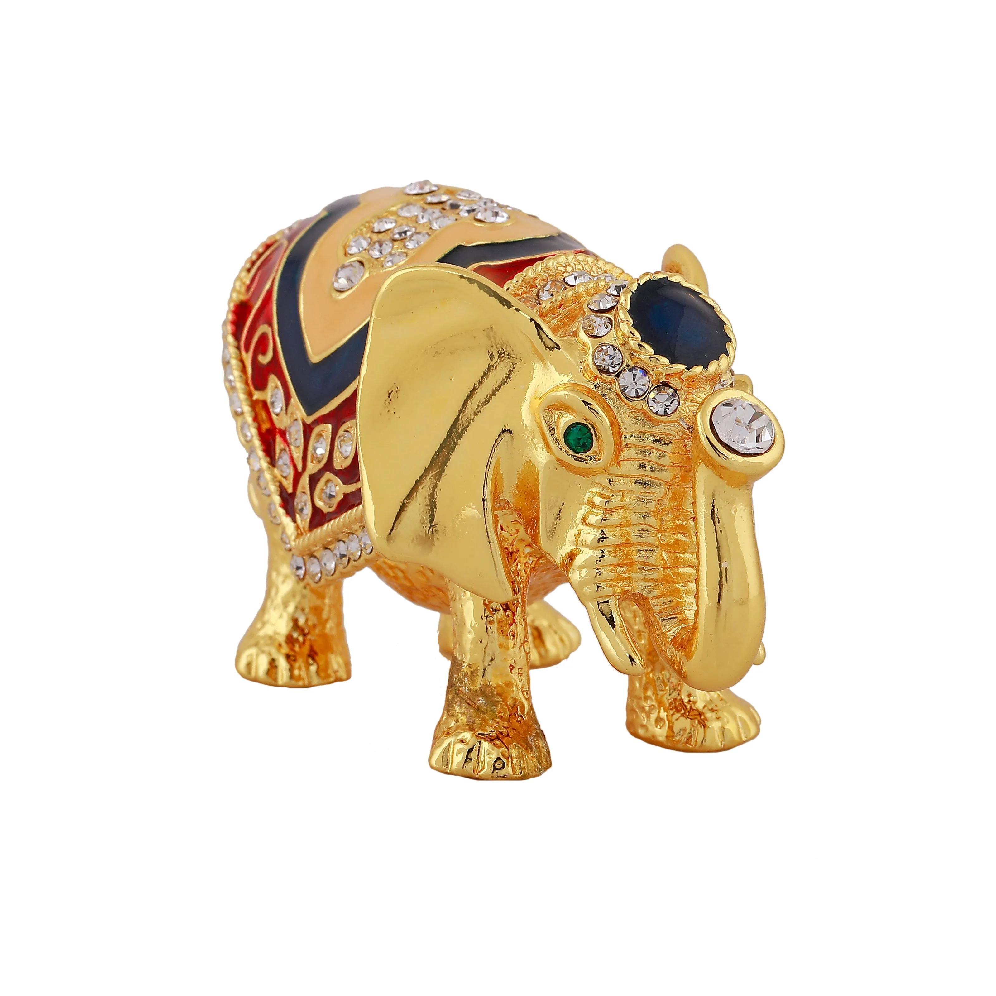 Estele Gold Plated Elephant Idol