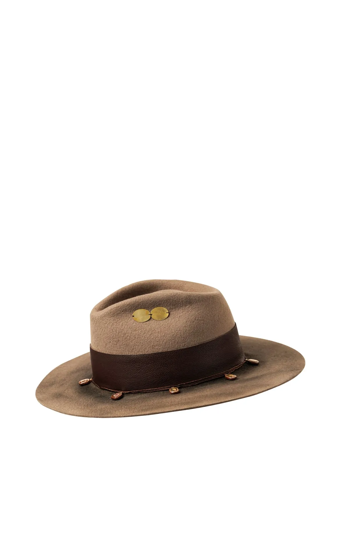 Felt and Chaquira Fedora Hat