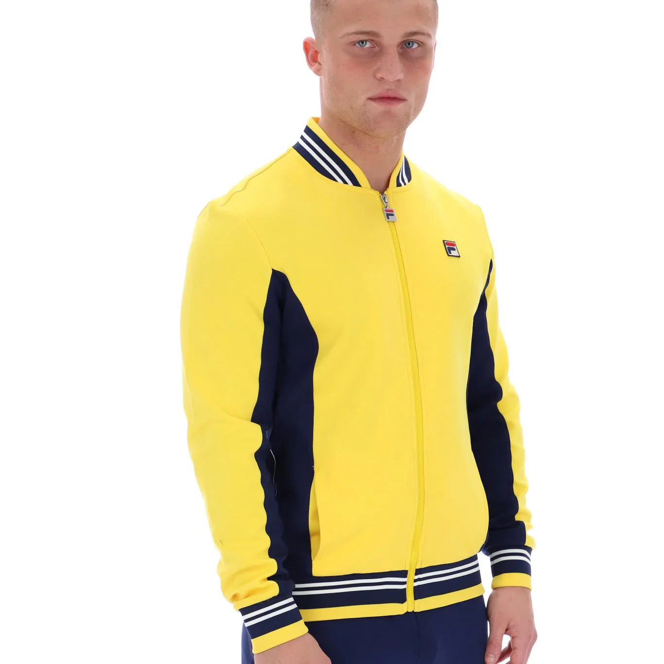 Fila Vintage Settanta Track Top Yellow