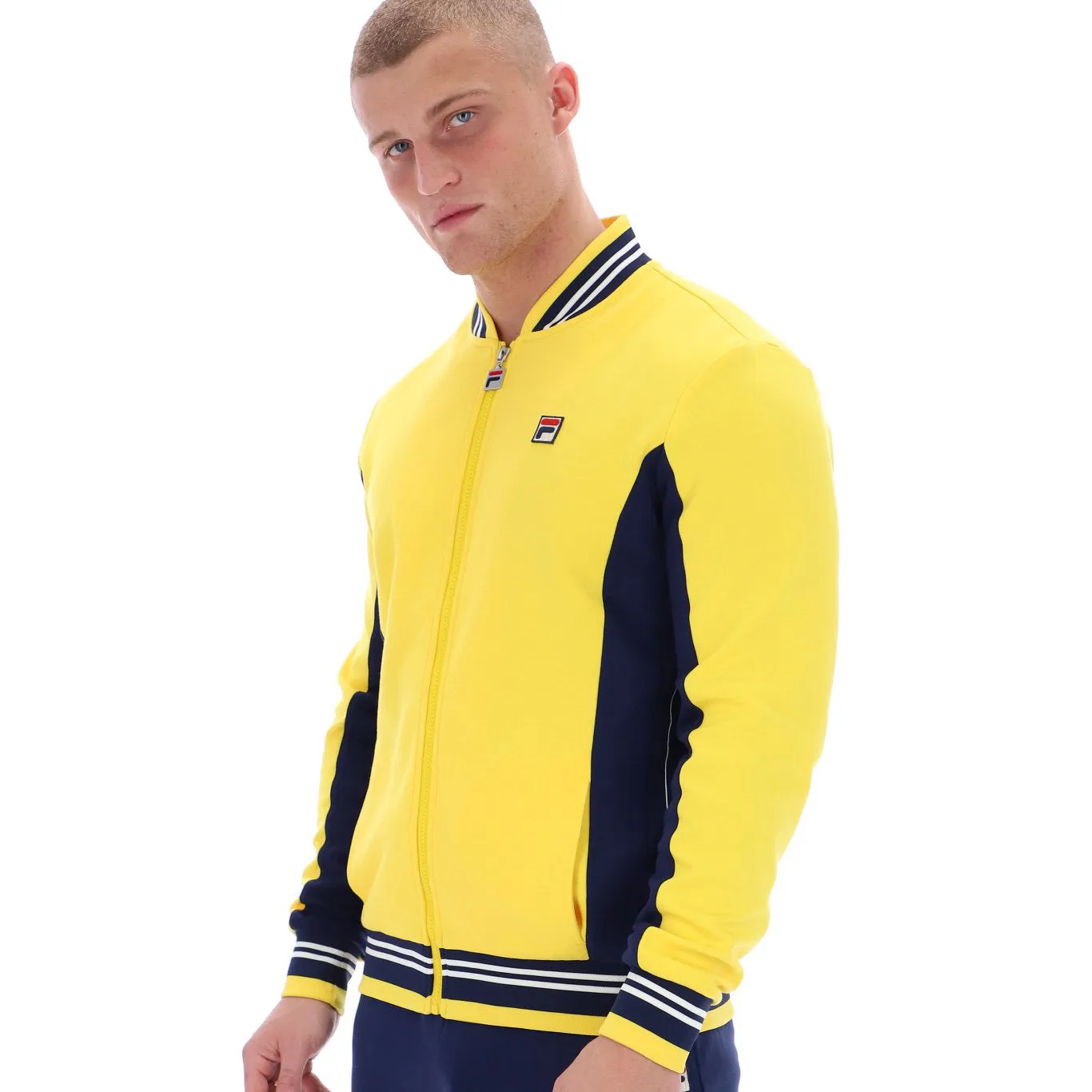 Fila Vintage Settanta Track Top Yellow