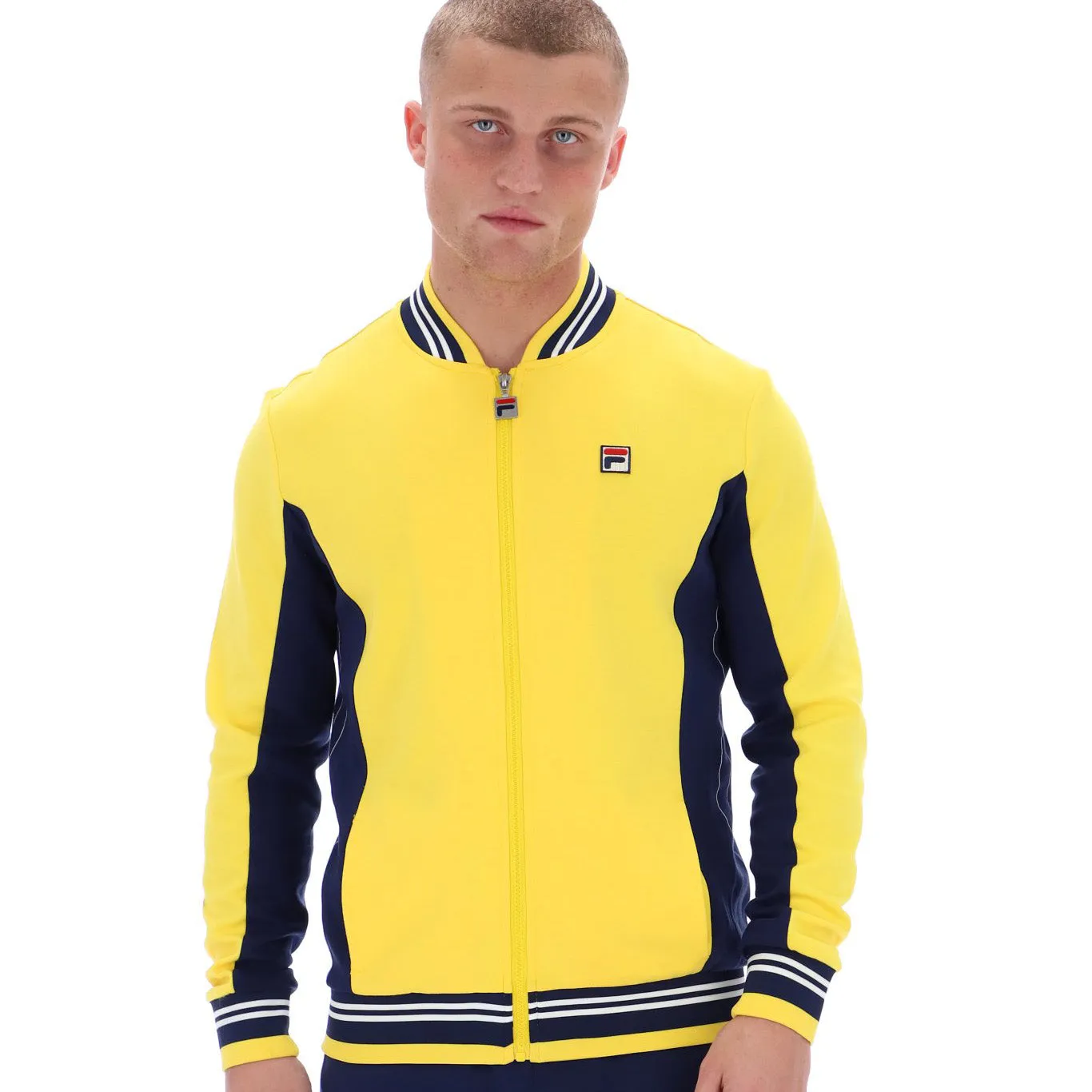 Fila Vintage Settanta Track Top Yellow