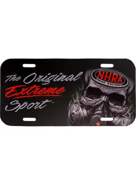 Gas Mask License Plate