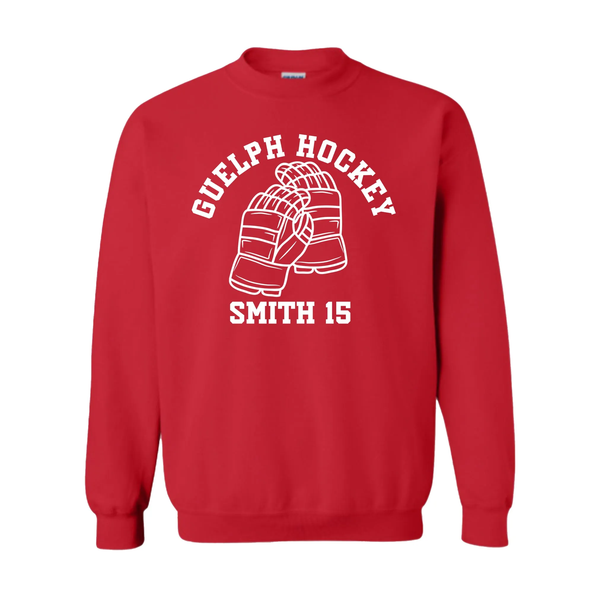 Guelph Hockey - Gloves Apparel - Personalized LNSW-305 HOODIE/CREWNECK