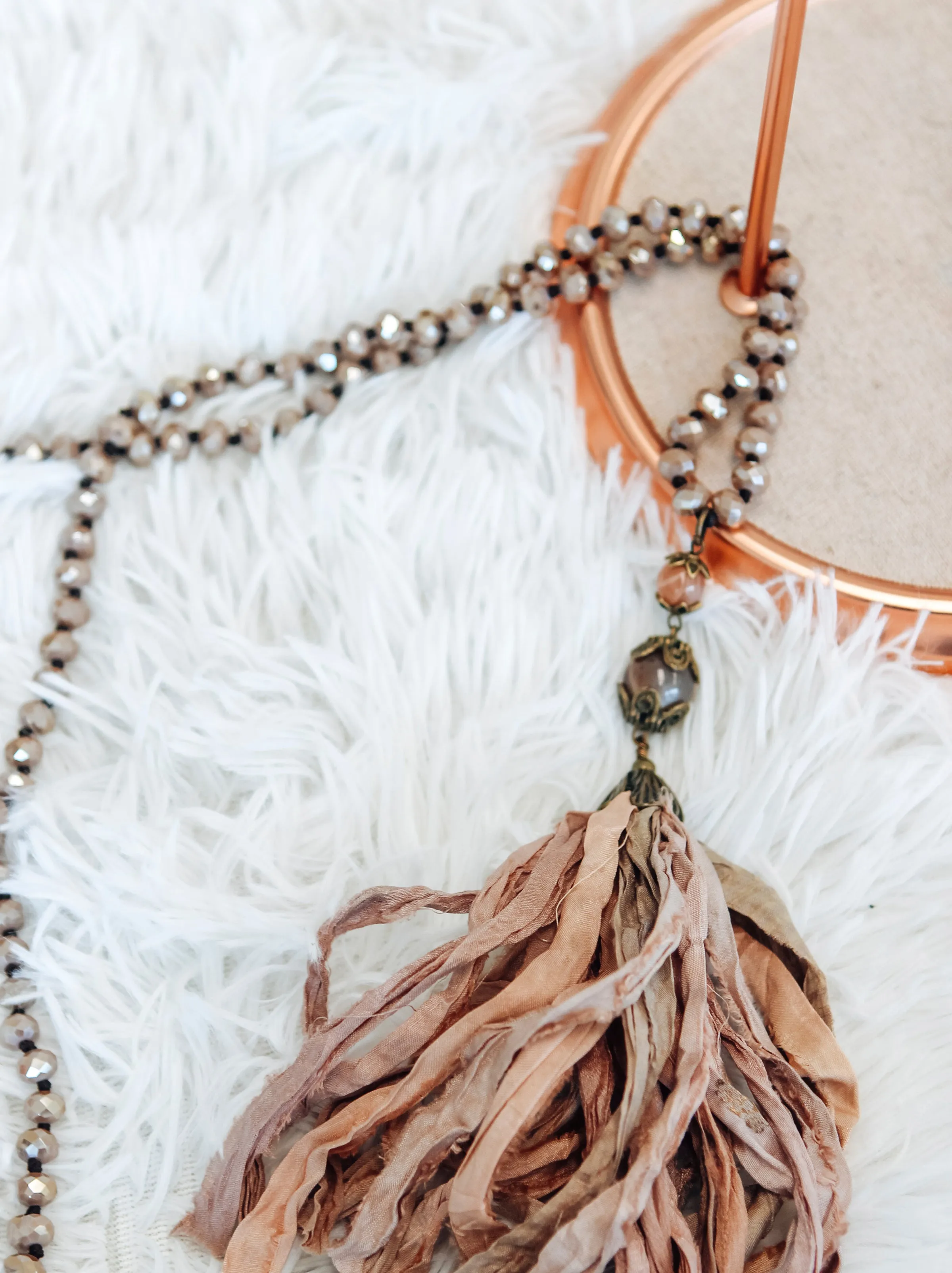 #H580 The Traveler's Tassel Necklace