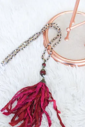 #H580 The Traveler's Tassel Necklace