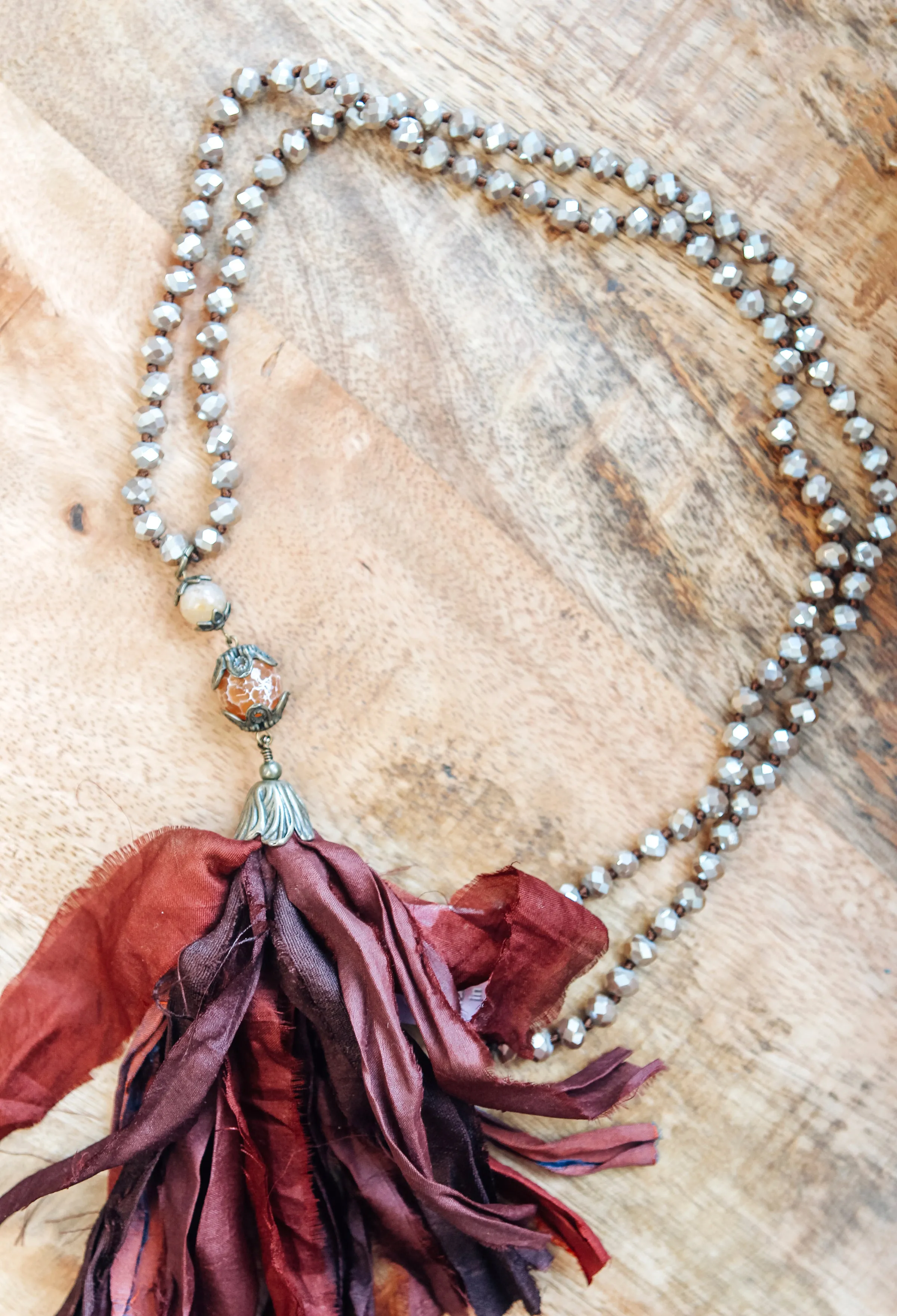 #H580 The Traveler's Tassel Necklace