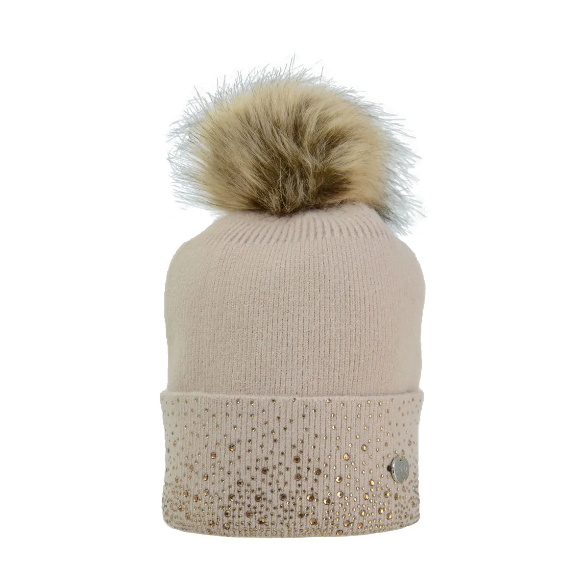 HyFASHION Two Toned Alaska Bobble Hat