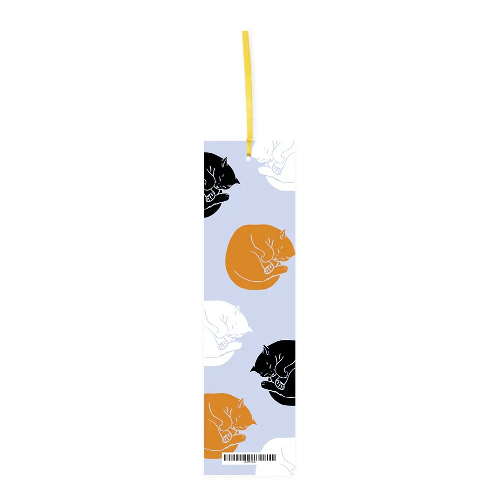 Iko Iko Double-Sided Bookmark - Sleepy Cats