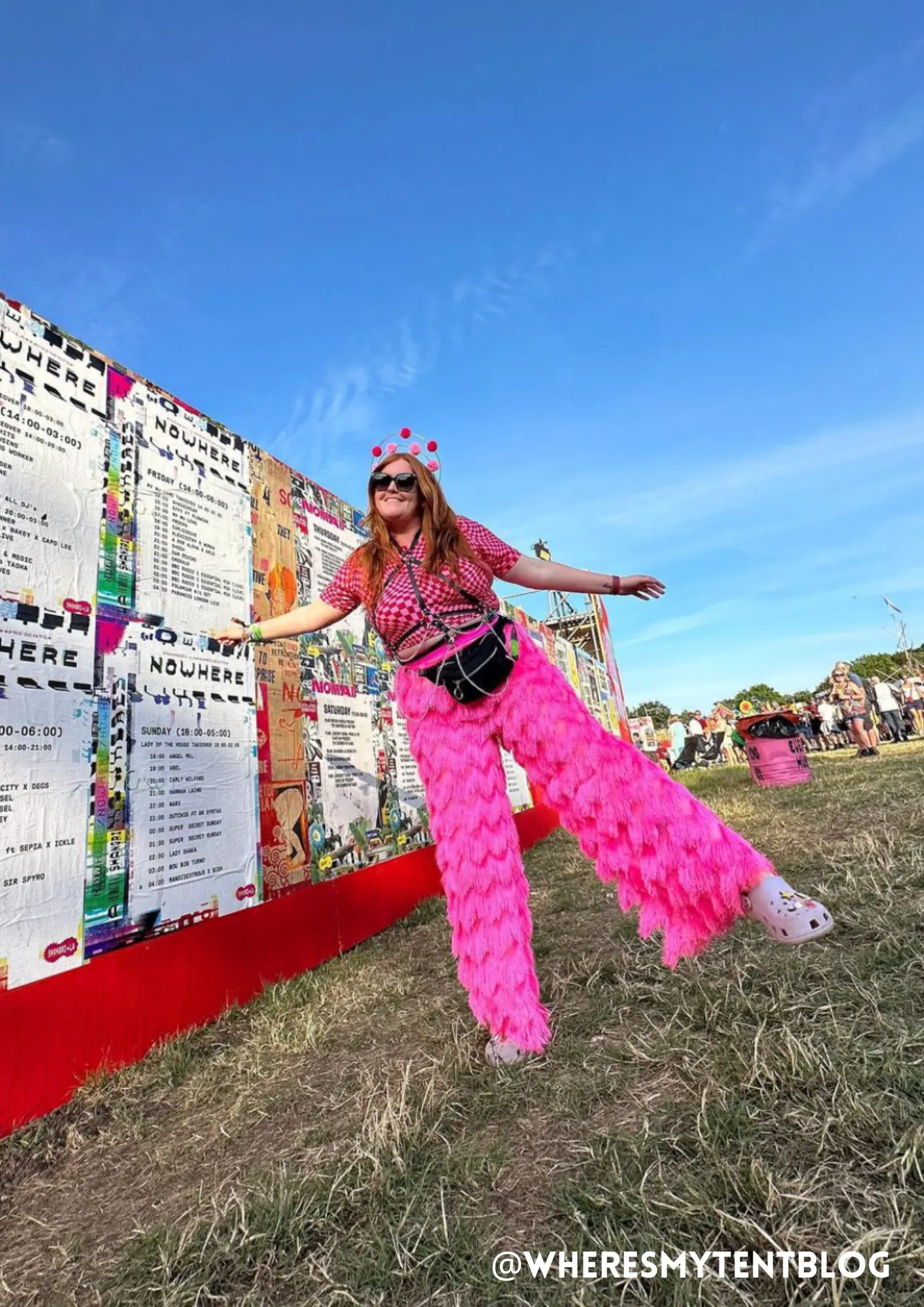 Intergalactic Rodeo - Dallas Fringed Trousers in Hot Pink