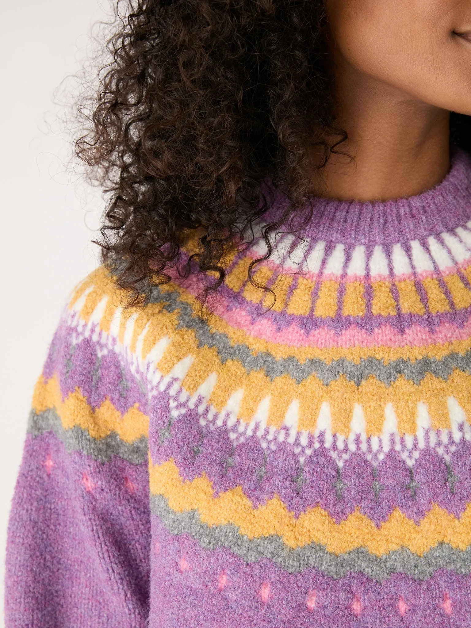 Isla Patterned Yoke Jumper