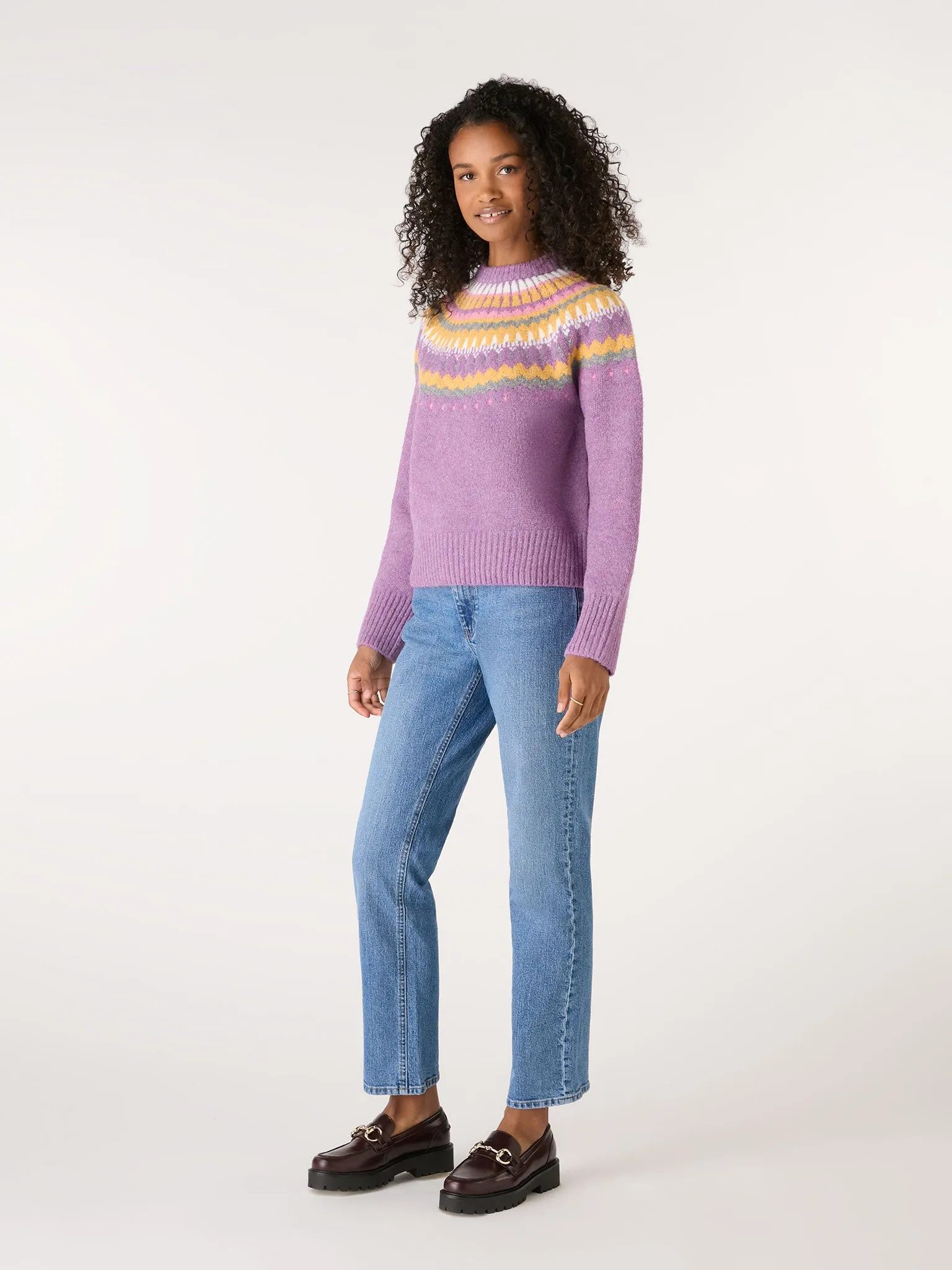 Isla Patterned Yoke Jumper