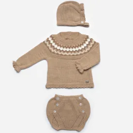 Juliana Knitted Tostado 2 Piece Set