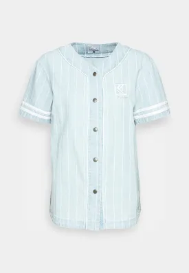 Karl Kani Baseball Jersey Blue white Denim