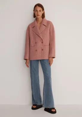 Keanan Wool Jacket_Berry