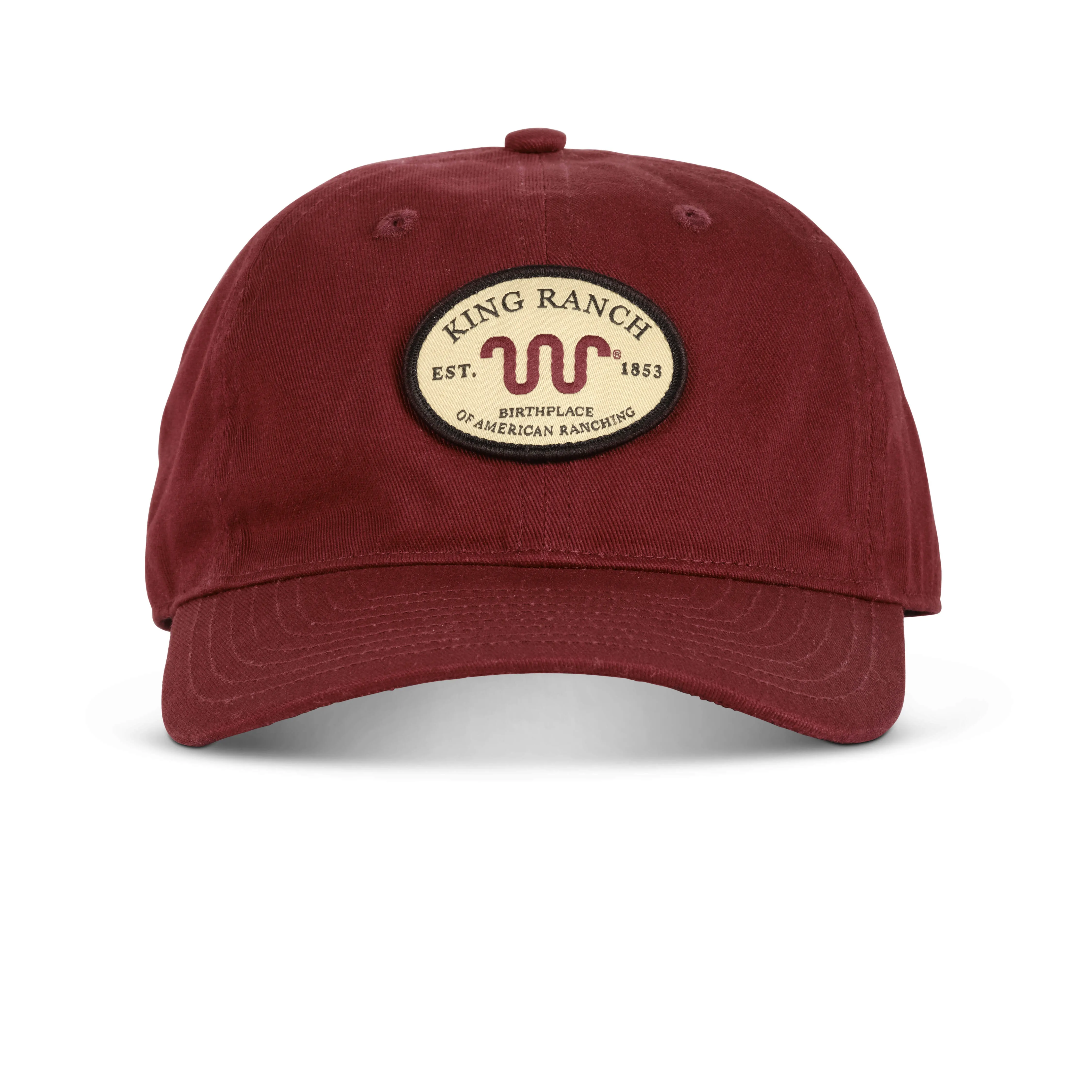 King Ranch Birthplace Maroon Cap