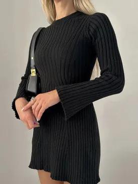 Klara - Rib knitted dress