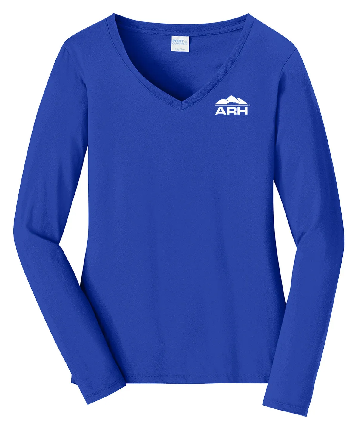 Ladies Favorite Long Sleeve V-Neck Tee - Fashion Colors