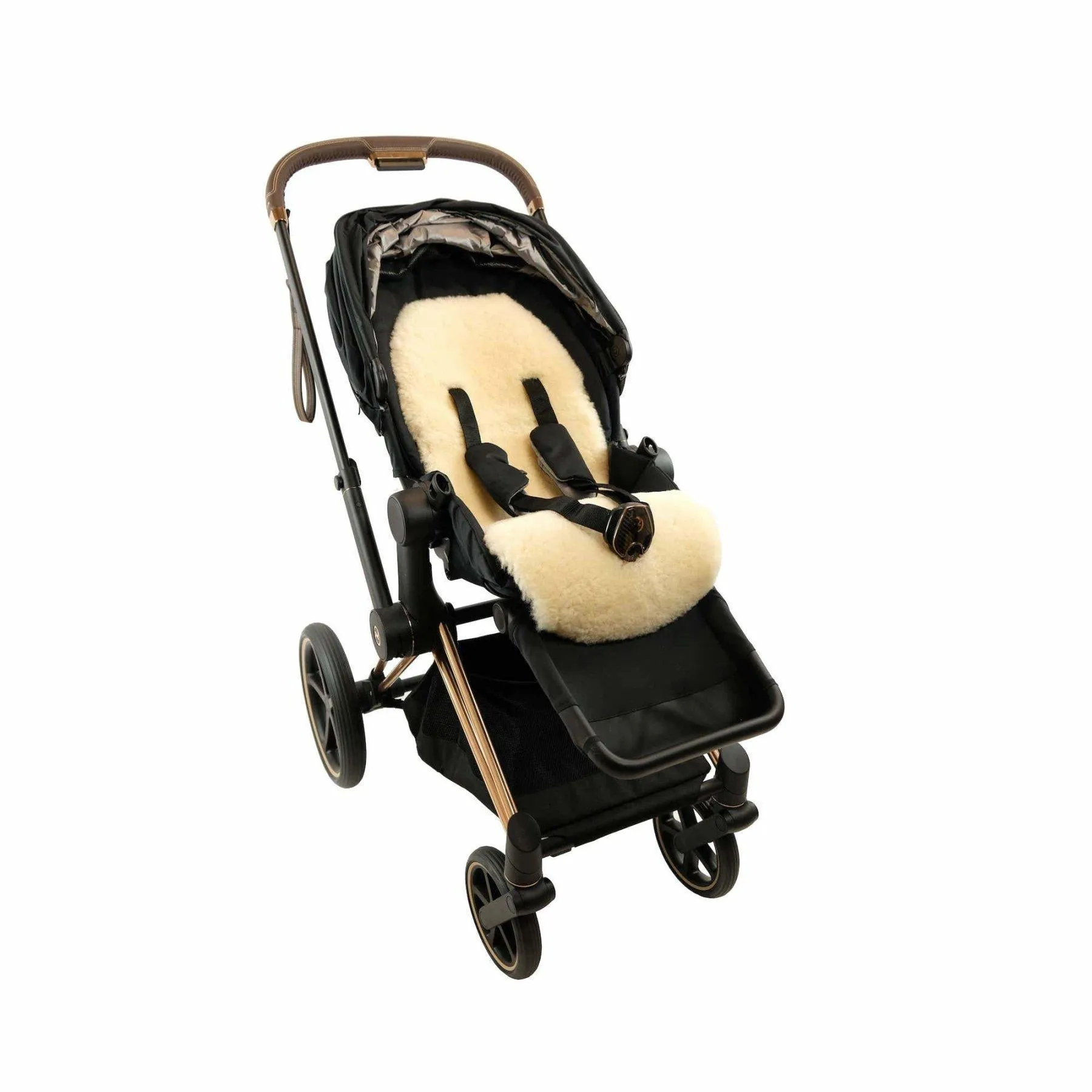 Lambskin Stroller Liner - Baby