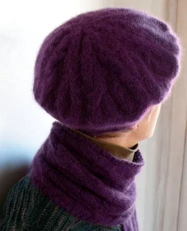 le Ghirlande Scarf and Hat Set <br/><small>knitting pattern</small>