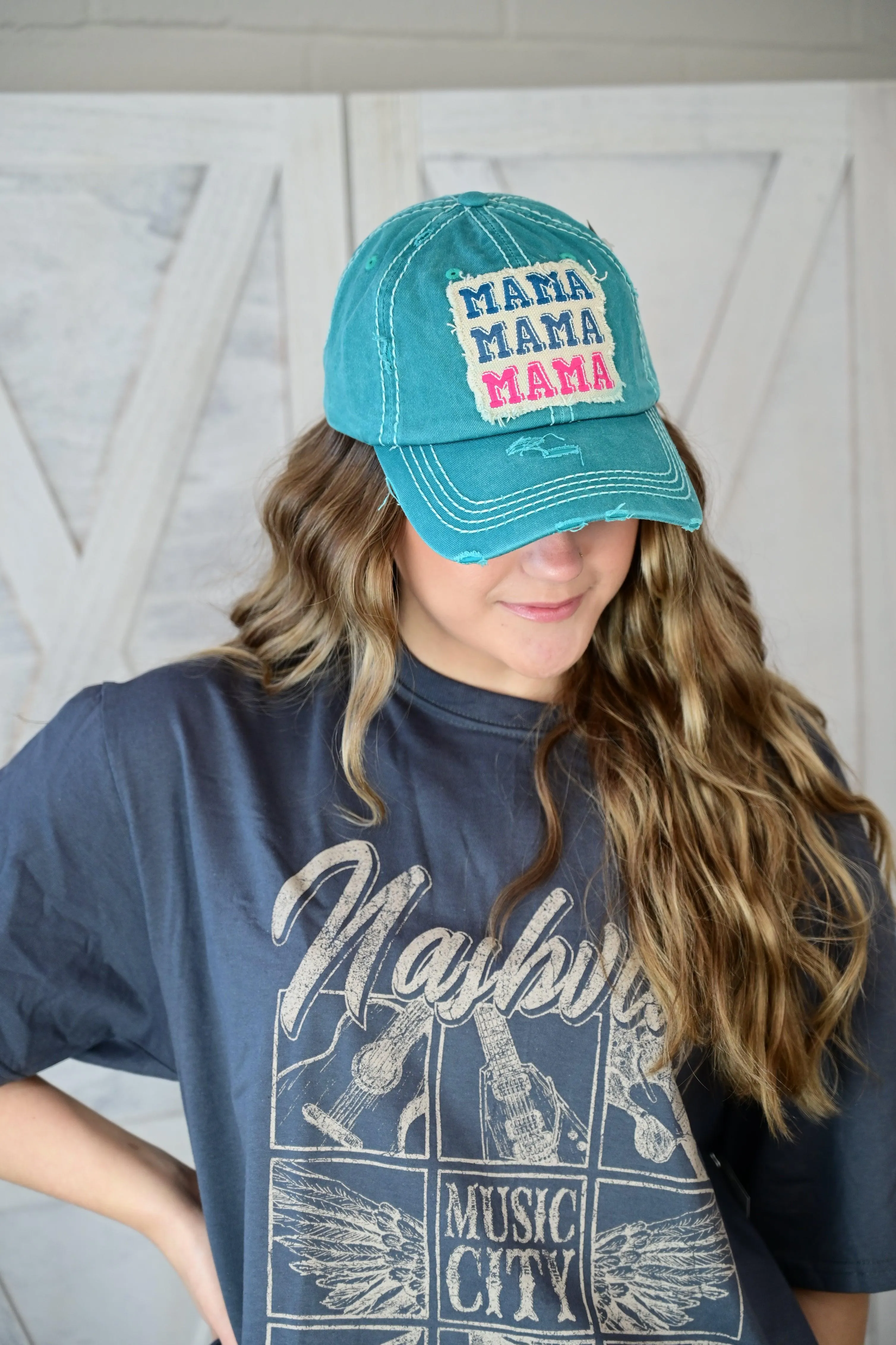 MAMA MAMA MAMA VINTAGE BALL CAP