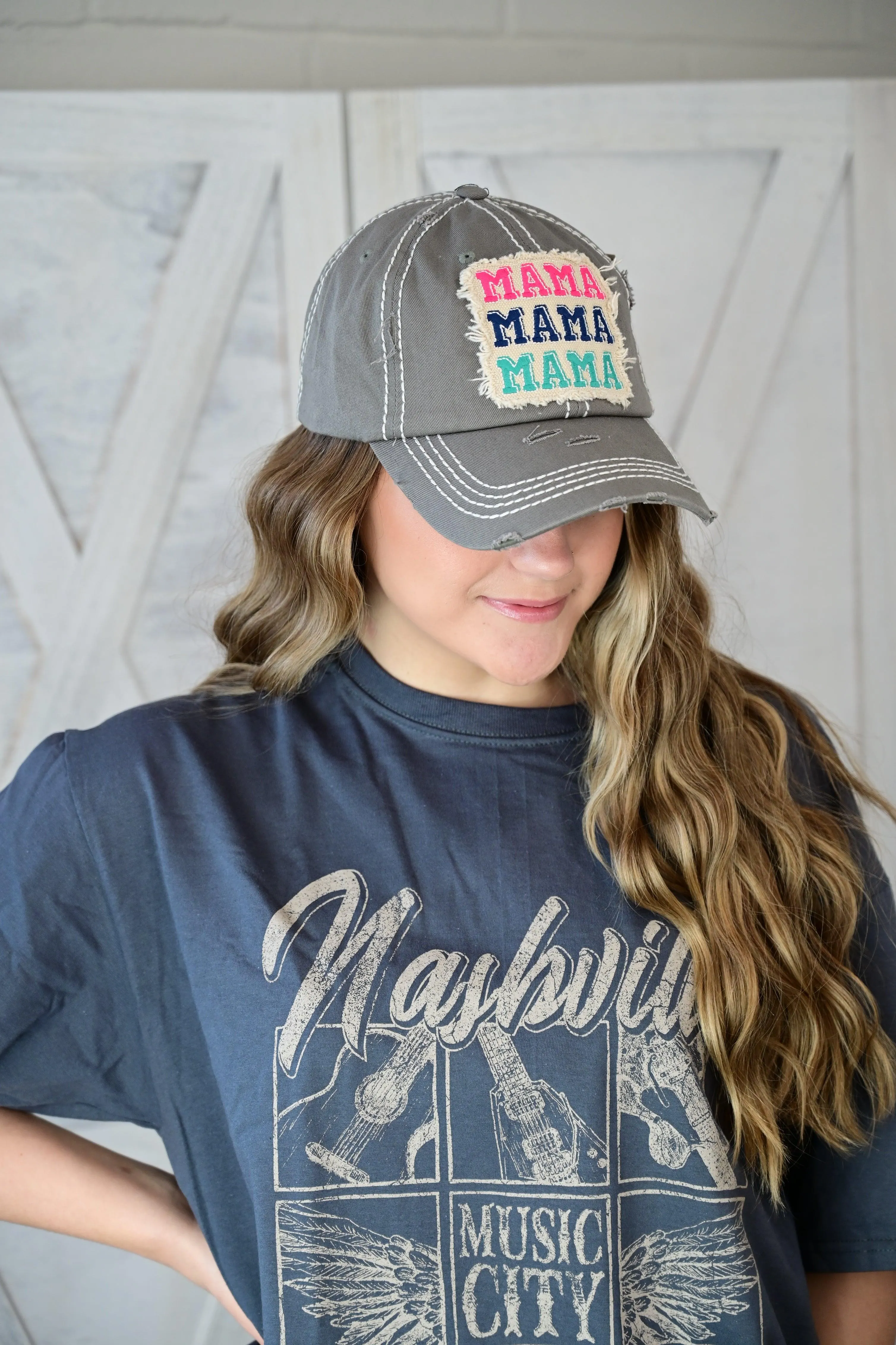 MAMA MAMA MAMA VINTAGE BALL CAP