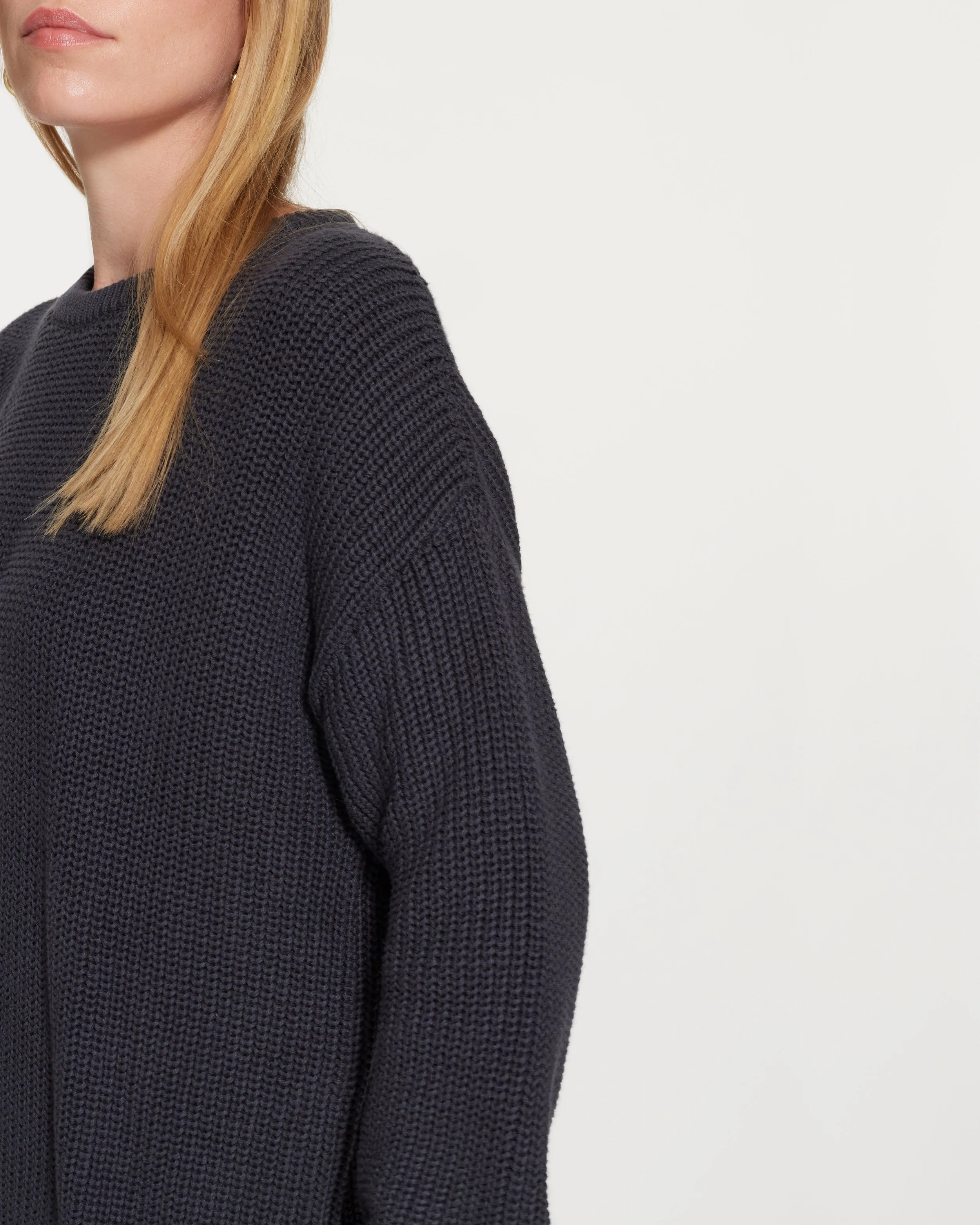 Marianne Knitted Jumper Charcoal