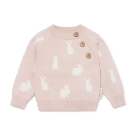 Mauve Bunny Knit Jumper