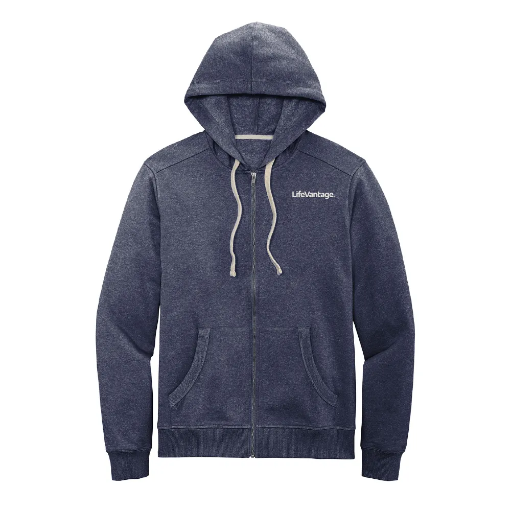 Men's District Re-Fleece Full Zip Hoodie