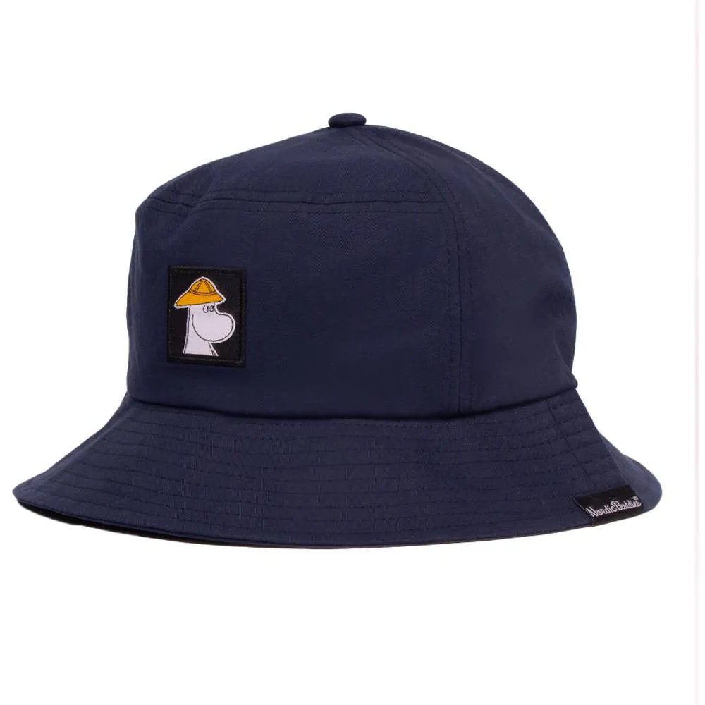 Moominpappa Bucket Hat Adult Navy Blue - Nordicbuddies