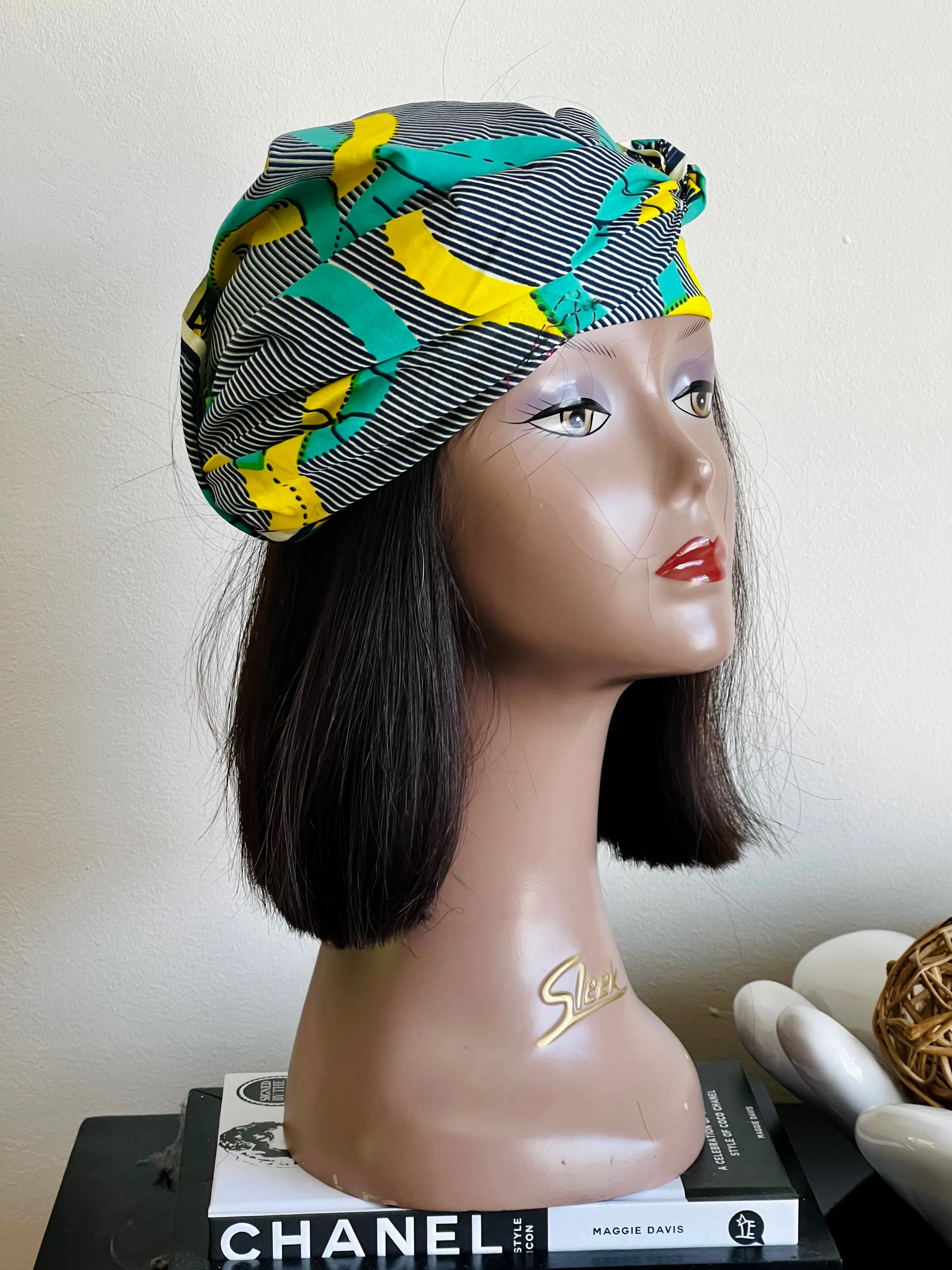 New In African Ankara Print Headwrap/Headtie - Ulia