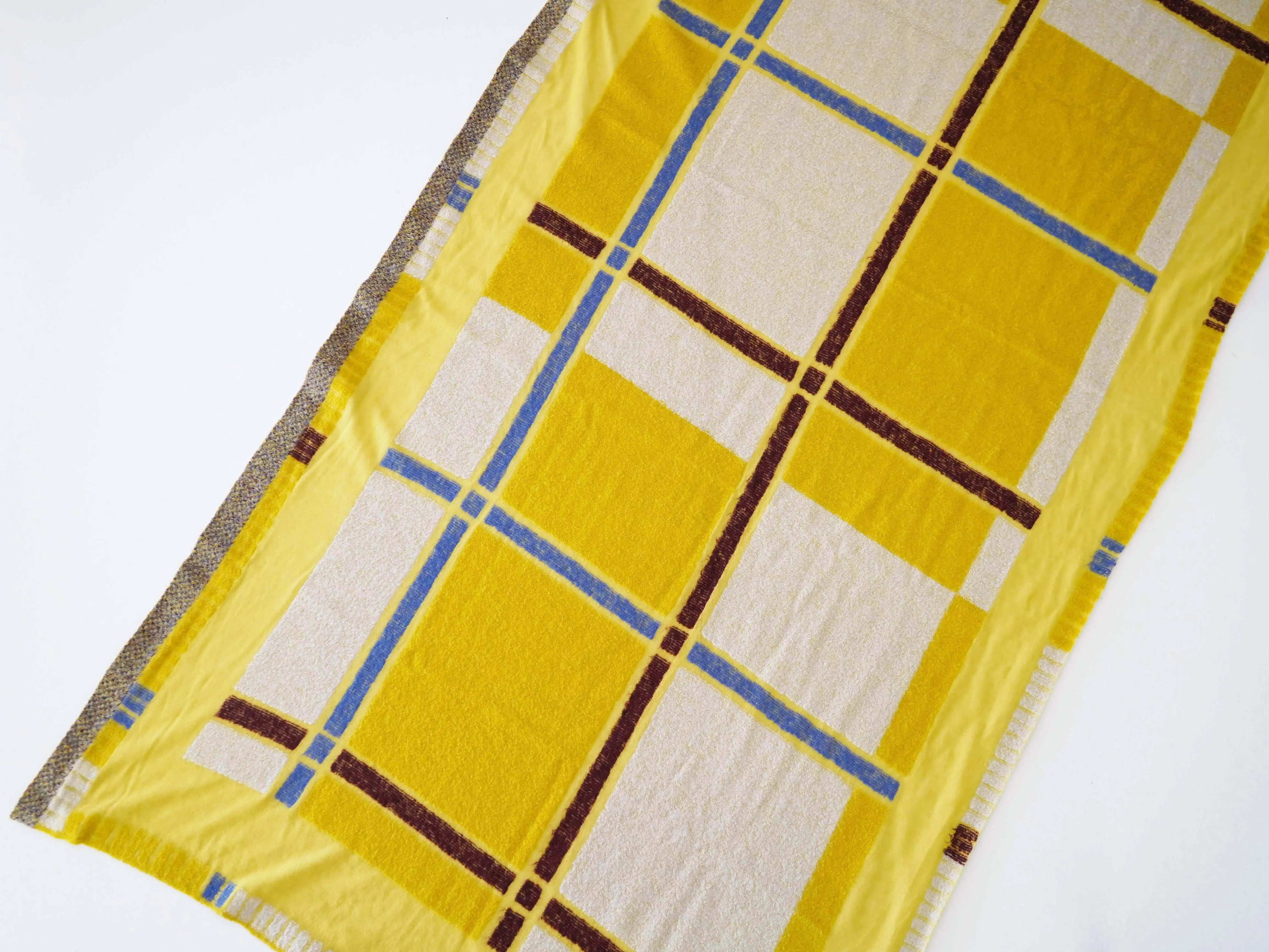 NITORITO | Scarf | Tanbo - Navy / Yellow