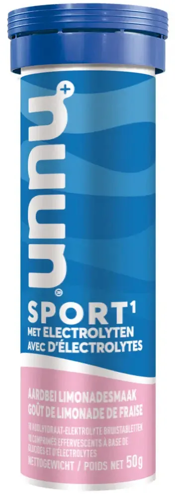 NUUN Sport |  Elektrolyten Sportdrank | Strawberry Lemonade