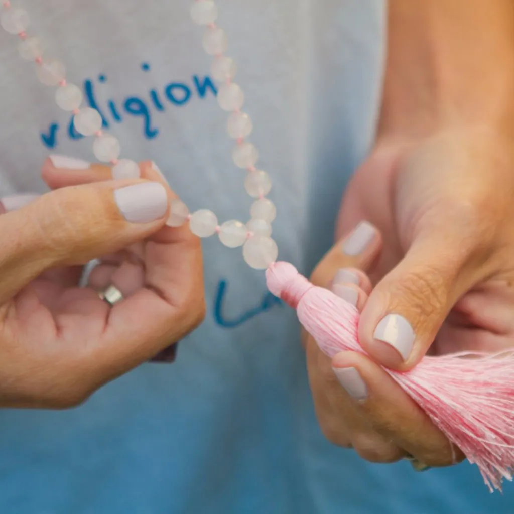 Open Heart Mala Necklace