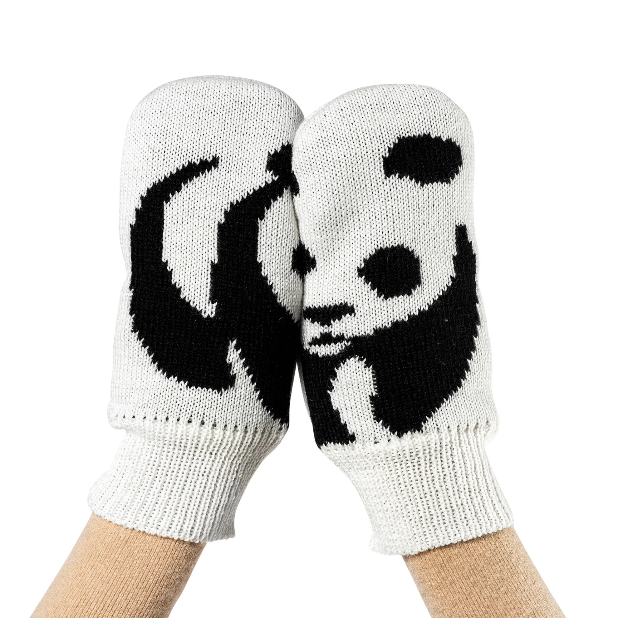 Panda toque and mittens bundle