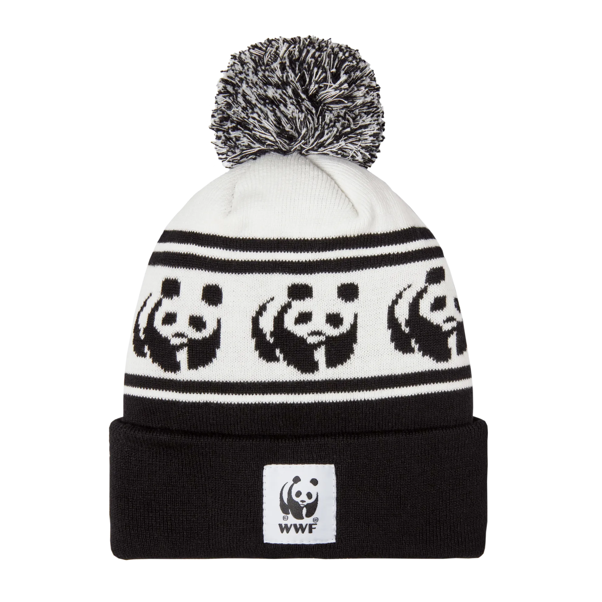 Panda toque and mittens bundle