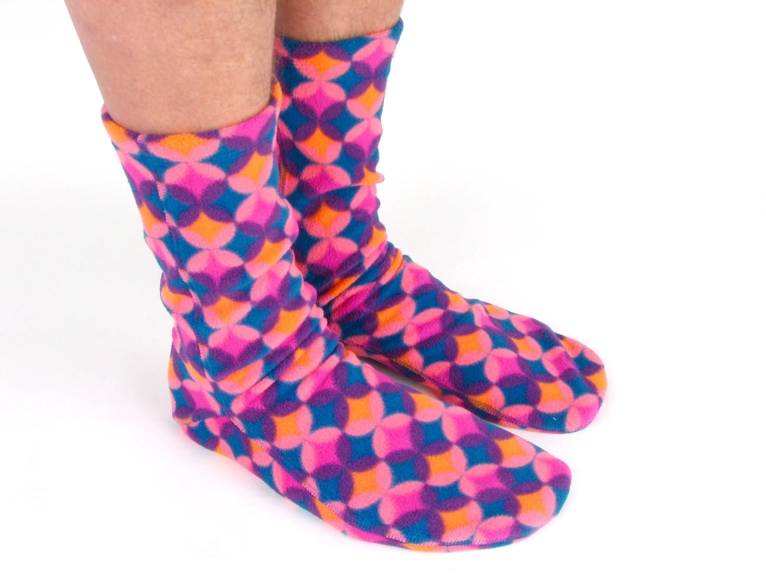 Polar Feet Adult Socks - Art Deco