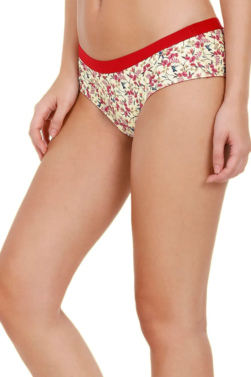 Printed Hipster Panty - Hum.Bird Pr