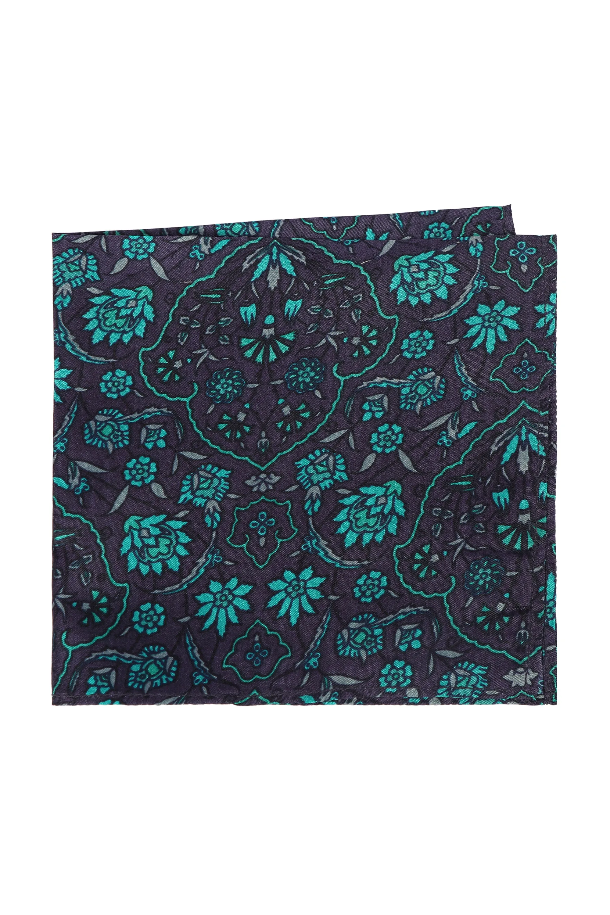 Printed Pocket Square - Turkish Palm