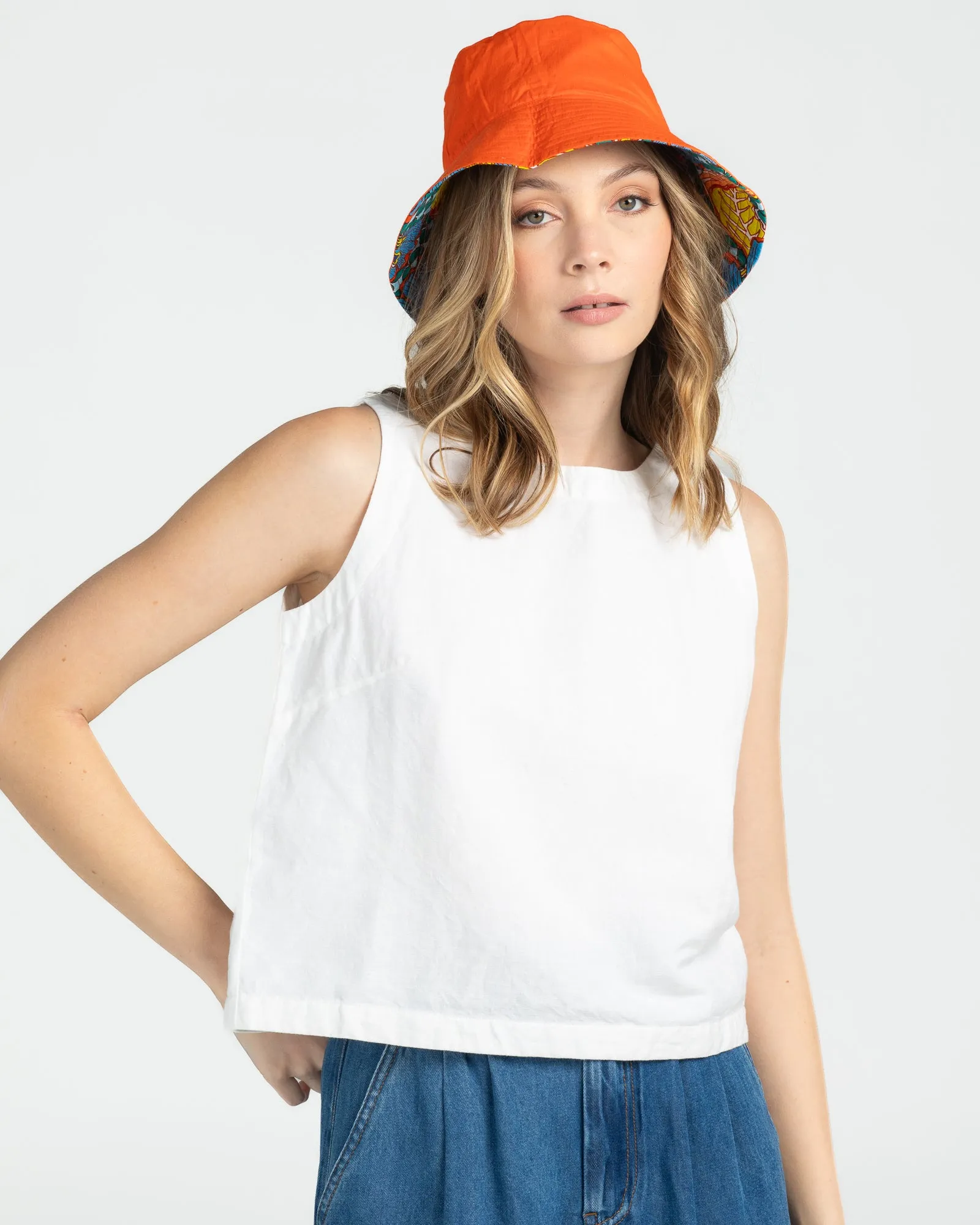 Reversible Bucket Hat - Edith