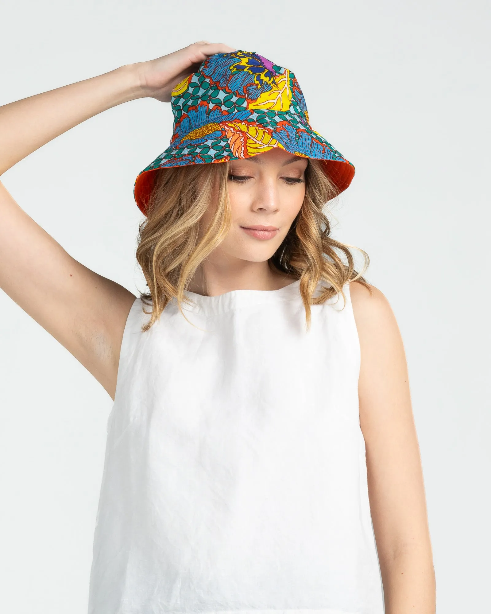 Reversible Bucket Hat - Edith