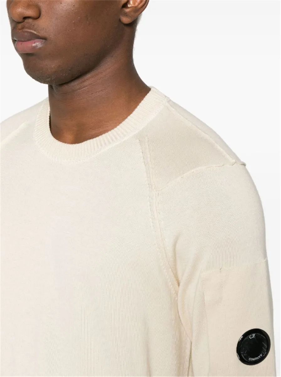 SEAM-DETAIL COTTON JUMPER