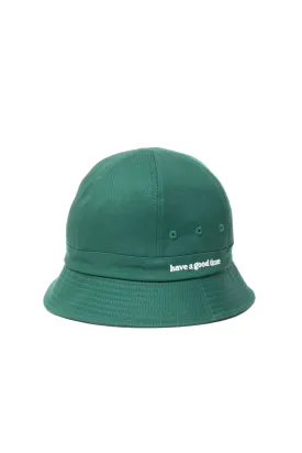 SIDE LOGO BUCKET HAT GREEN