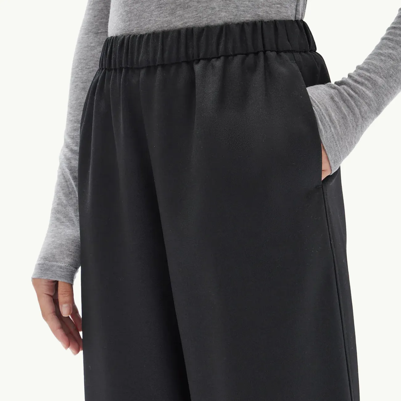 Sigrid Wool Pant - Black