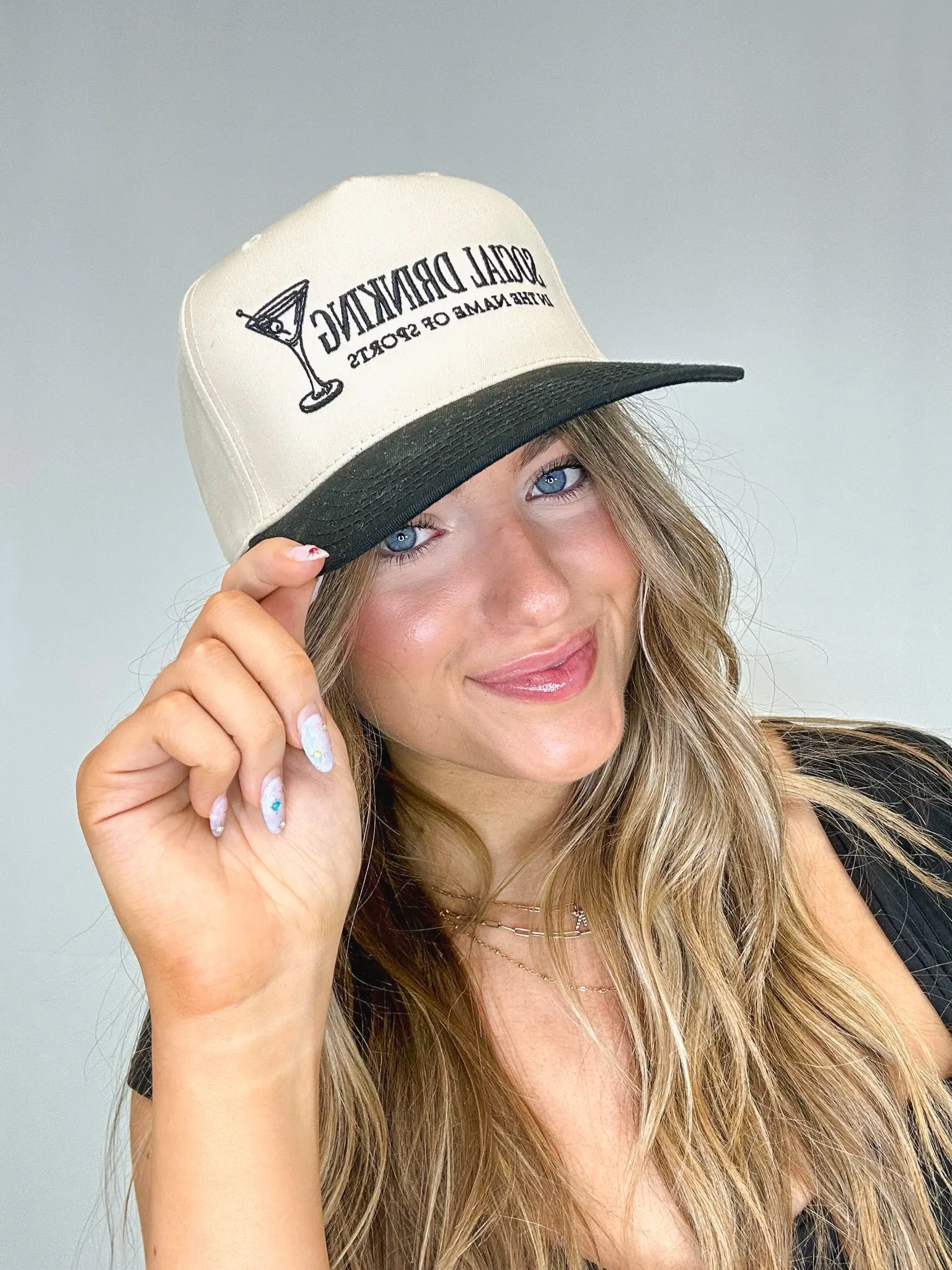 Social Drinking Trucker Hat