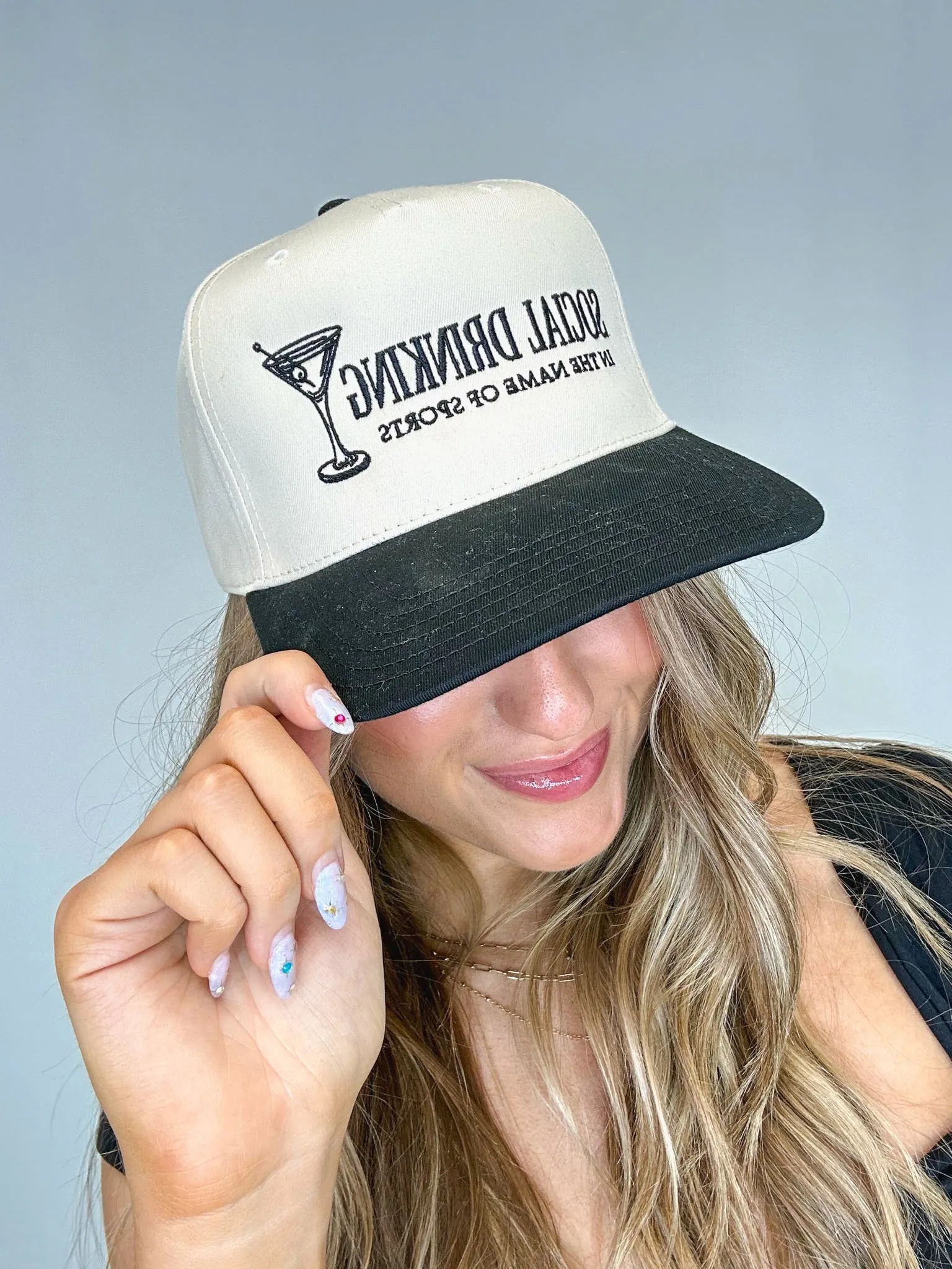 Social Drinking Trucker Hat