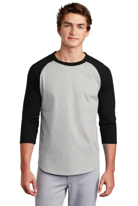 Sport-Tek Colorblock Jersey Baseball Tee Shirt